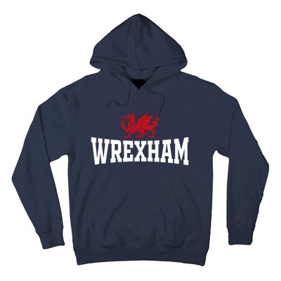 Wrexham Wales Red Dragon Wrecsam Hoodie