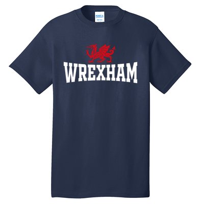 Wrexham Wales Red Dragon Wrecsam Tall T-Shirt