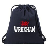 Wrexham Wales Red Dragon Wrecsam Drawstring Bag