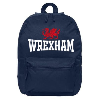 Wrexham Wales Red Dragon Wrecsam 16 in Basic Backpack