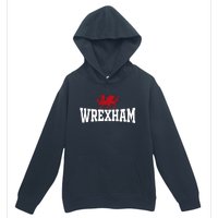 Wrexham Wales Red Dragon Wrecsam Urban Pullover Hoodie