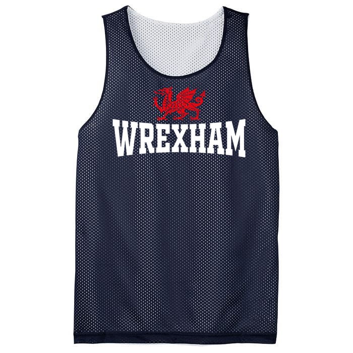 Wrexham Wales Red Dragon Wrecsam Mesh Reversible Basketball Jersey Tank