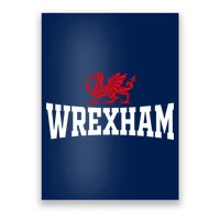 Wrexham Wales Red Dragon Wrecsam Poster