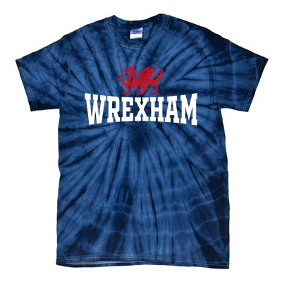 Wrexham Wales Red Dragon Wrecsam Tie-Dye T-Shirt