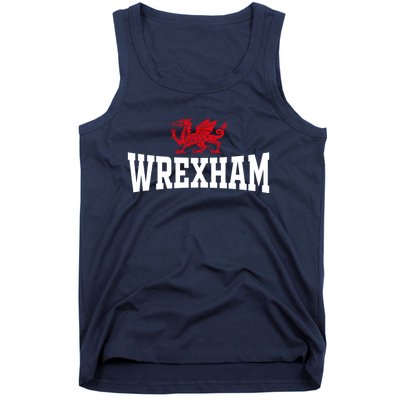 Wrexham Wales Red Dragon Wrecsam Tank Top