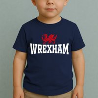 Wrexham Wales Red Dragon Wrecsam Toddler T-Shirt