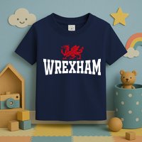 Wrexham Wales Red Dragon Wrecsam Toddler T-Shirt