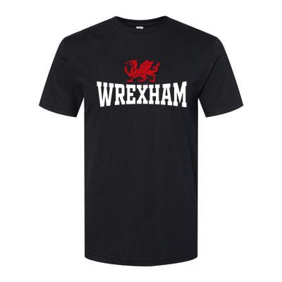 Wrexham Wales Red Dragon Wrecsam Softstyle® CVC T-Shirt