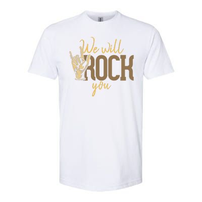 We Will Rock You Softstyle CVC T-Shirt