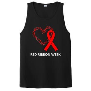 We Wear Red For Red Ribbon Week Awareness PosiCharge Competitor Tank