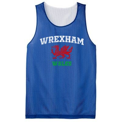 Wrexham Wales Retro Vintage Mesh Reversible Basketball Jersey Tank