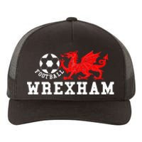 Wrexham Wales Retro Vintage Yupoong Adult 5-Panel Trucker Hat