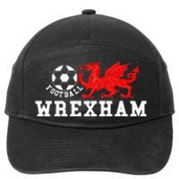 Wrexham Wales Retro Vintage 7-Panel Snapback Hat