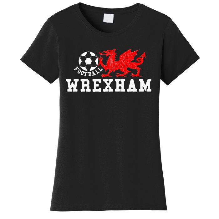 Wrexham Wales Retro Vintage Women's T-Shirt