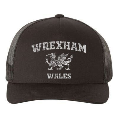 W.R.E.X.H.A.M Wales Retro Vintage Yupoong Adult 5-Panel Trucker Hat