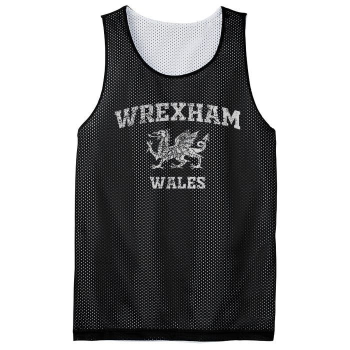 W.R.E.X.H.A.M Wales Retro Vintage Mesh Reversible Basketball Jersey Tank