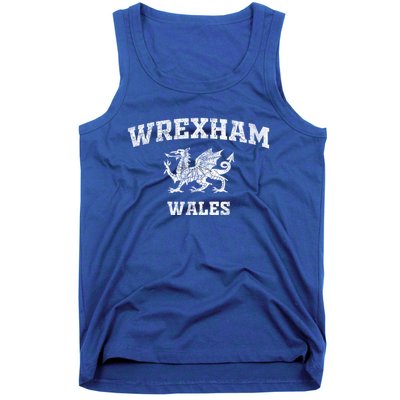 Wrexham Wales Retro Vintage Cool Gift Tank Top