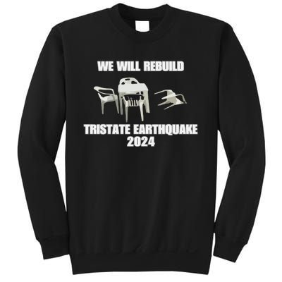 We Will Rebuild Earthquake 2024 Tristate Sweatshirt