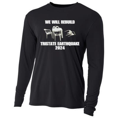 We Will Rebuild Earthquake 2024 Tristate Cooling Performance Long Sleeve Crew