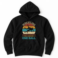 Wrestling Wrestle Retro Wrestler Funny Wrestling Hoodie