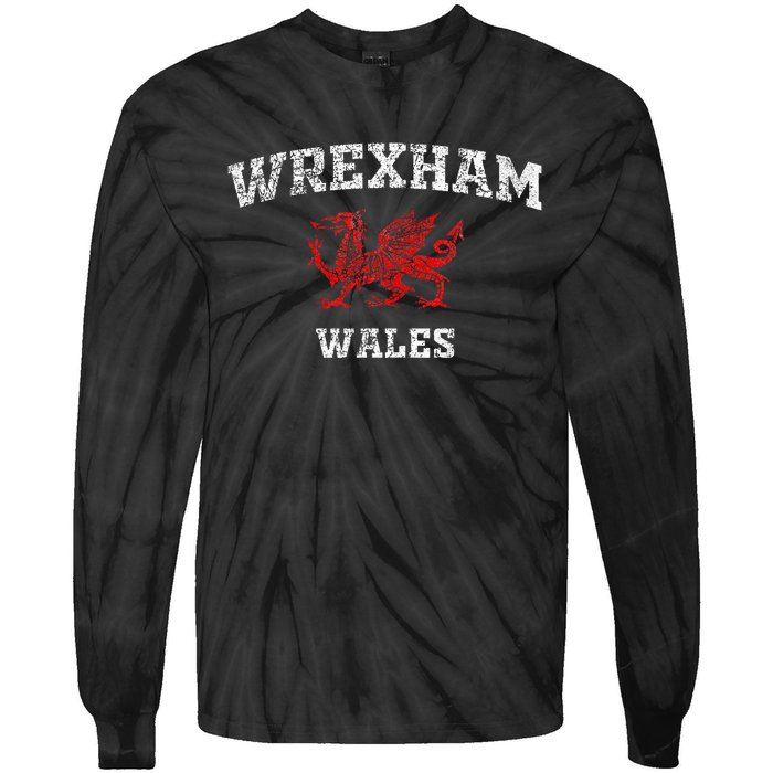 W.R.E.X.H.A.M Wales Red Tie-Dye Long Sleeve Shirt