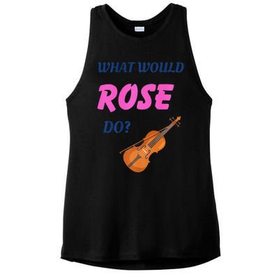 What Would Rose Do Premium Ladies PosiCharge Tri-Blend Wicking Tank