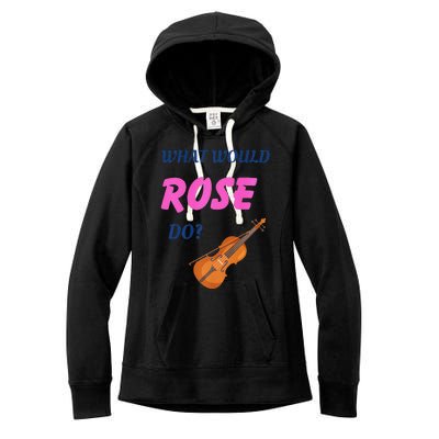 What Would Rose Do Premium Women's Fleece Hoodie