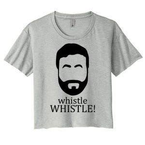 Whistle Whistle Roy Kent Women's Crop Top Tee