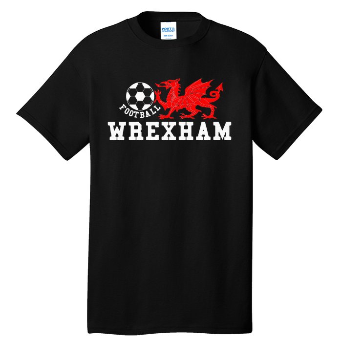 Wrexham Wales Retro Vintage Tall T-Shirt