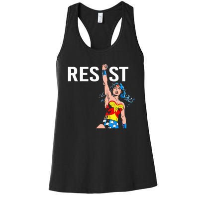 Wonder Woman Resist Women's Racerback Tank