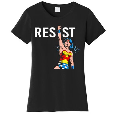 Wonder Woman Resist Women's T-Shirt