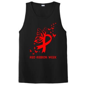 We Wear Red For Red Ribbon Week Awareness  PosiCharge Competitor Tank