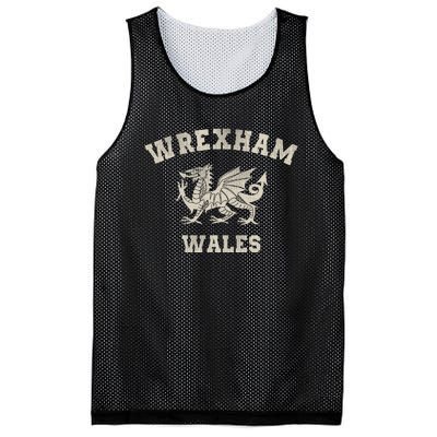 Wrexham Wales Retro Vintage Mesh Reversible Basketball Jersey Tank