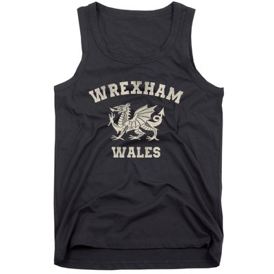 Wrexham Wales Retro Vintage Tank Top