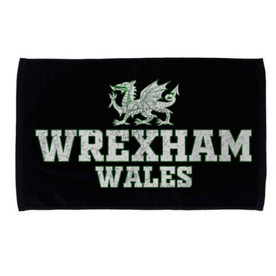 Wrexham Wales Retro Vintage Microfiber Hand Towel