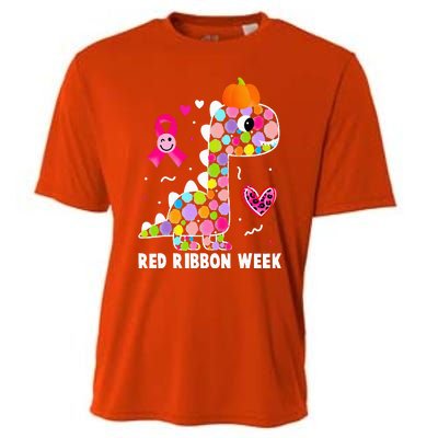 We Wear Red Ribbon Week Awareness Red Ribbon Week Cooling Performance Crew T-Shirt