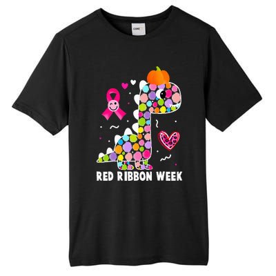 We Wear Red Ribbon Week Awareness Red Ribbon Week Tall Fusion ChromaSoft Performance T-Shirt