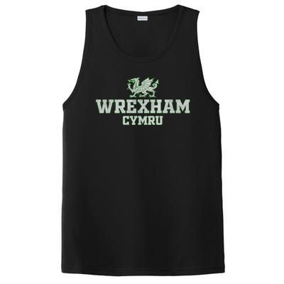 Wrexham Wales Retro Vintage PosiCharge Competitor Tank