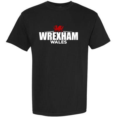 Wrexham Wales Retro Vintage Garment-Dyed Heavyweight T-Shirt