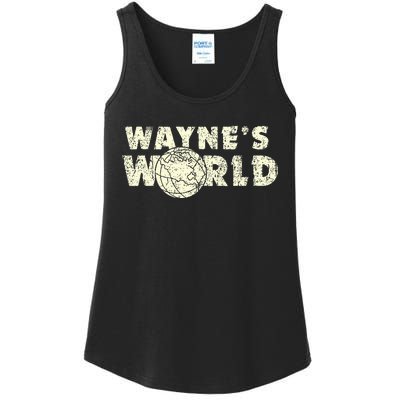 W.A.Y.N.E.S World Retro Vintage 90s Movie Film Ladies Essential Tank