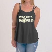 W.A.Y.N.E.S World Retro Vintage 90s Movie Film Women's Strappy Tank