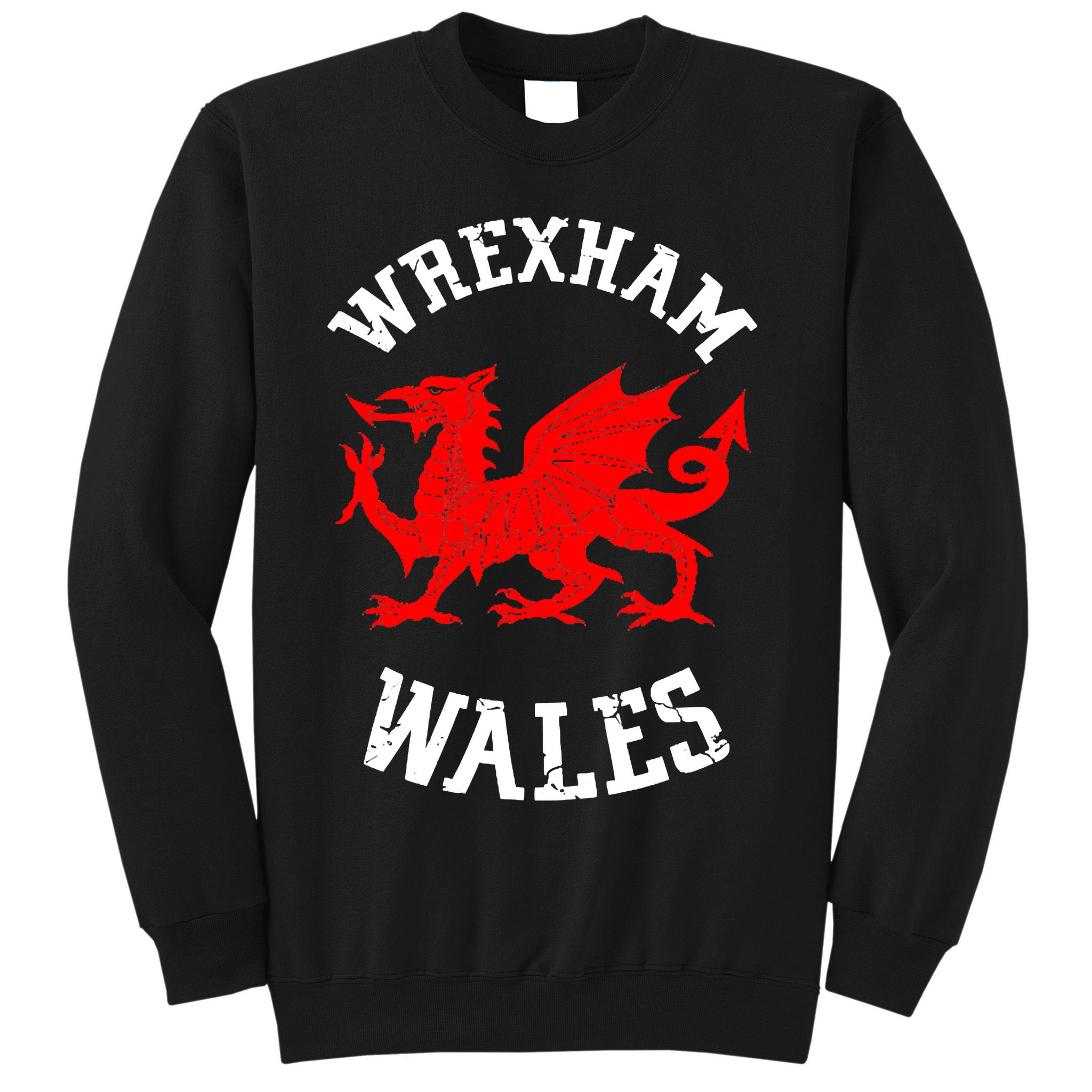 Wrexham Wales Retro Vintage Sweatshirt
