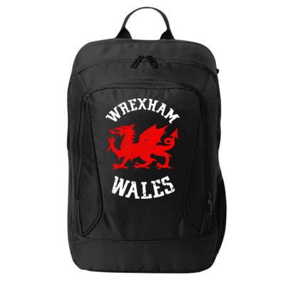 Wrexham Wales Retro Vintage City Backpack