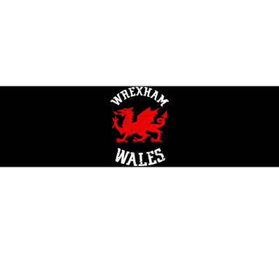 Wrexham Wales Retro Vintage Bumper Sticker