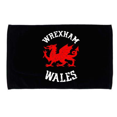 Wrexham Wales Retro Vintage Microfiber Hand Towel