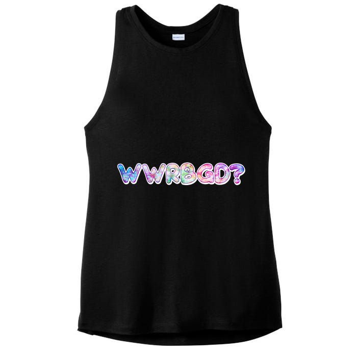 WWRBGD? What Would Ruth Bader Ginsburg Do Tribute Ladies PosiCharge Tri-Blend Wicking Tank