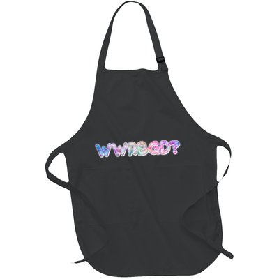 WWRBGD? What Would Ruth Bader Ginsburg Do Tribute Full-Length Apron With Pockets