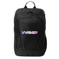 WWRBGD? What Would Ruth Bader Ginsburg Do Tribute City Backpack