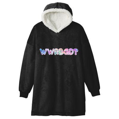 WWRBGD? What Would Ruth Bader Ginsburg Do Tribute Hooded Wearable Blanket