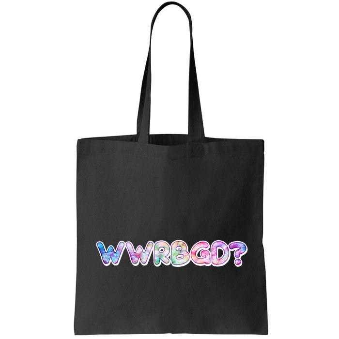 WWRBGD? What Would Ruth Bader Ginsburg Do Tribute Bag
